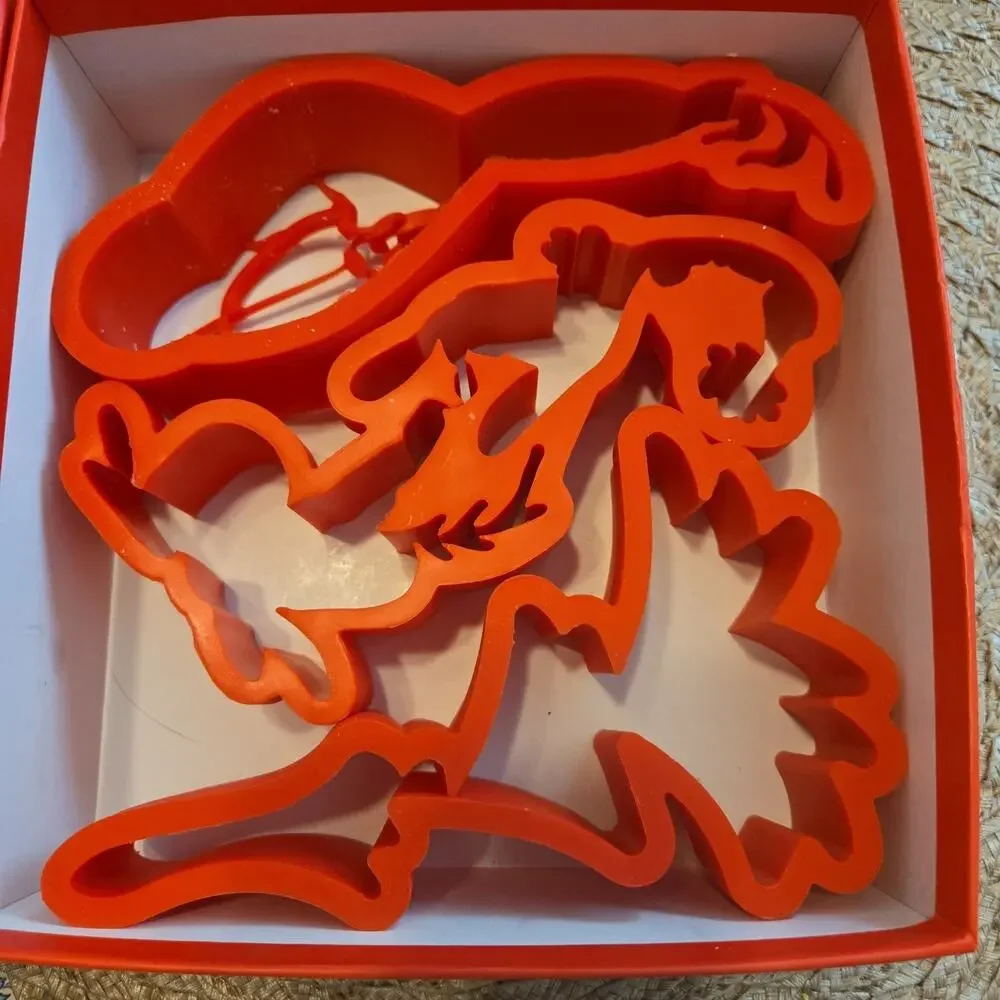 Merry Grinchmas Pancake Mold Set (Just The Molds)